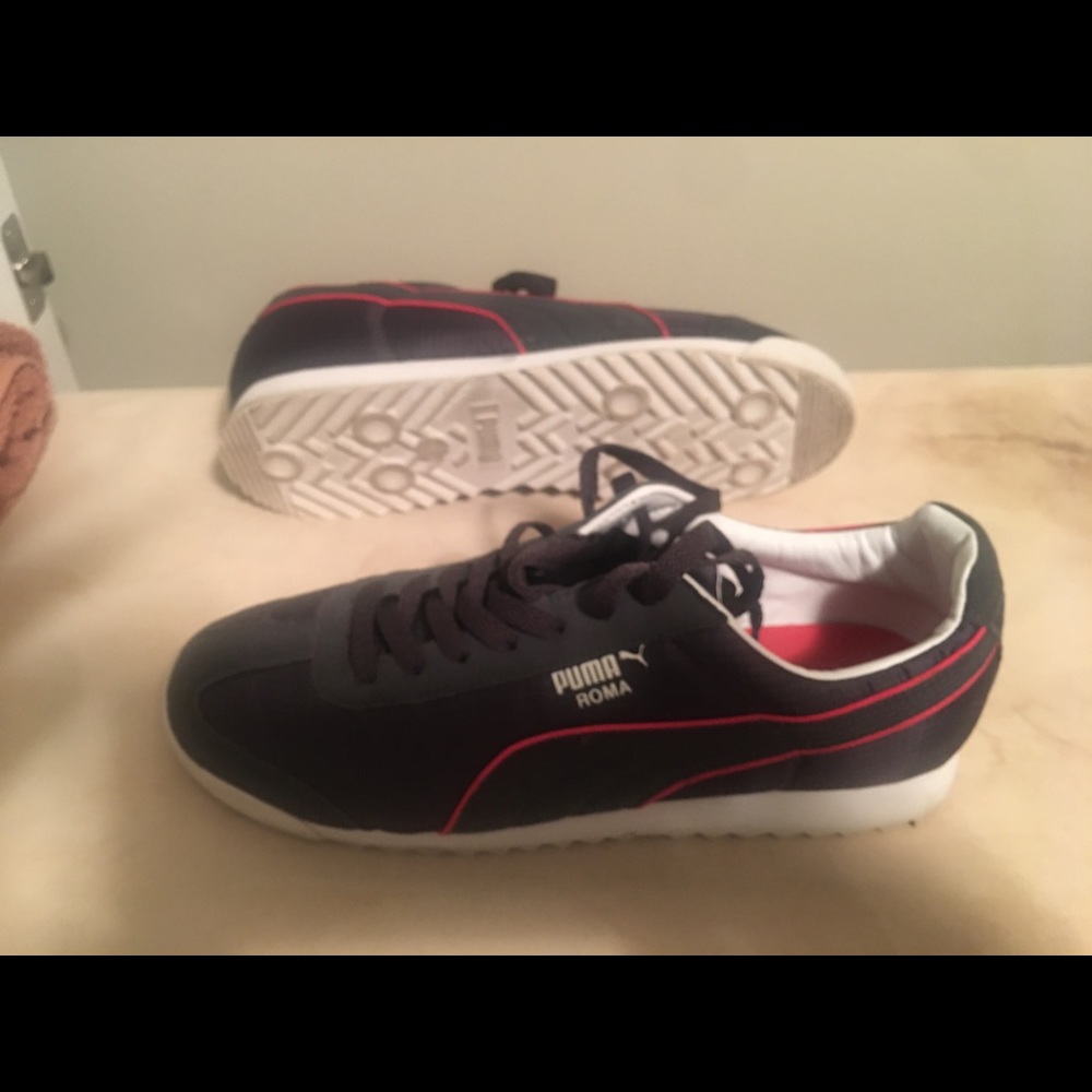 Tennis shoes...Puma, Nike and Reebok